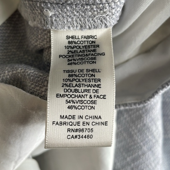 Rebecca Taylor Heather Grey Tweed Pants - Picture 6 of 6